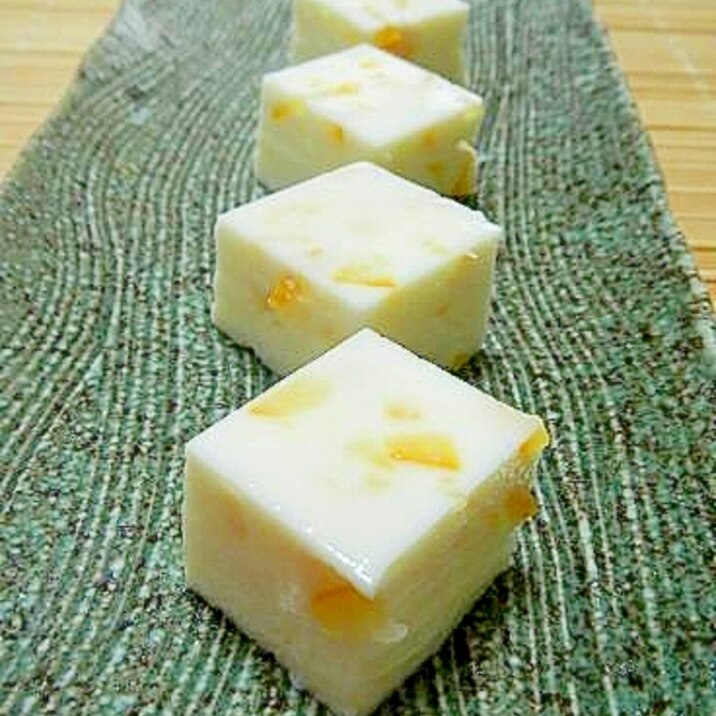 柚子ヨーグルトデザート ババロア風 レシピ 作り方 By あず 楽天レシピ